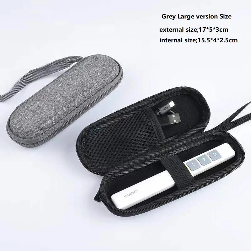 Hard Travel Storage Case Scanner OCR Wireless Digital Highlighter Zpaxo Grey Large