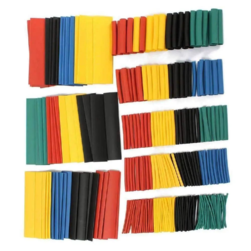 Colorful Heat Shrink Tube Kit 2:1 – 127/328pcs Polyolefin Wires