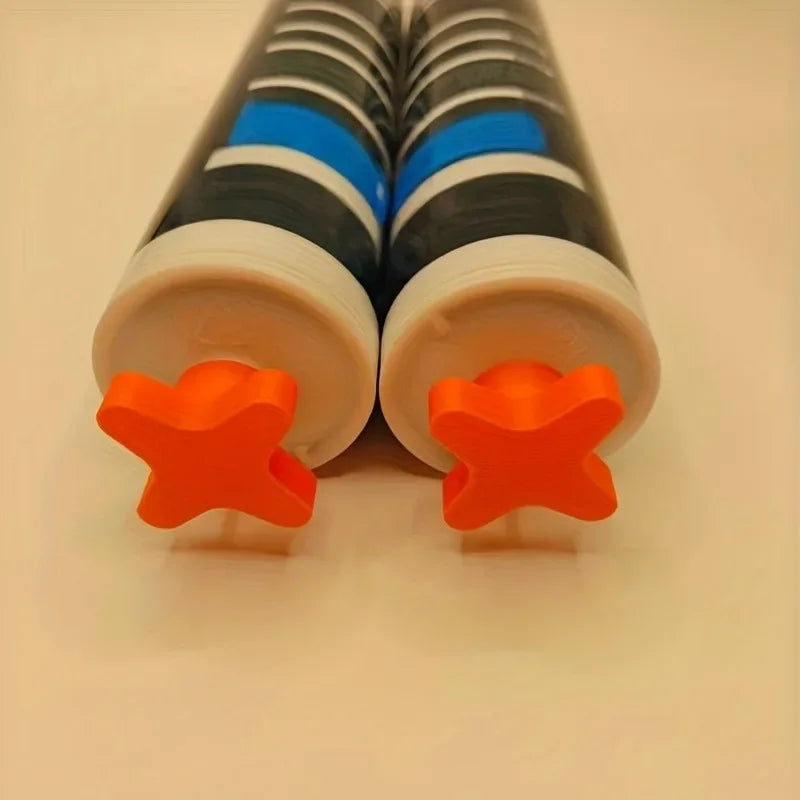 Reusable Tube Plugs Threaded Sealing Caps Standard-sized Caulking