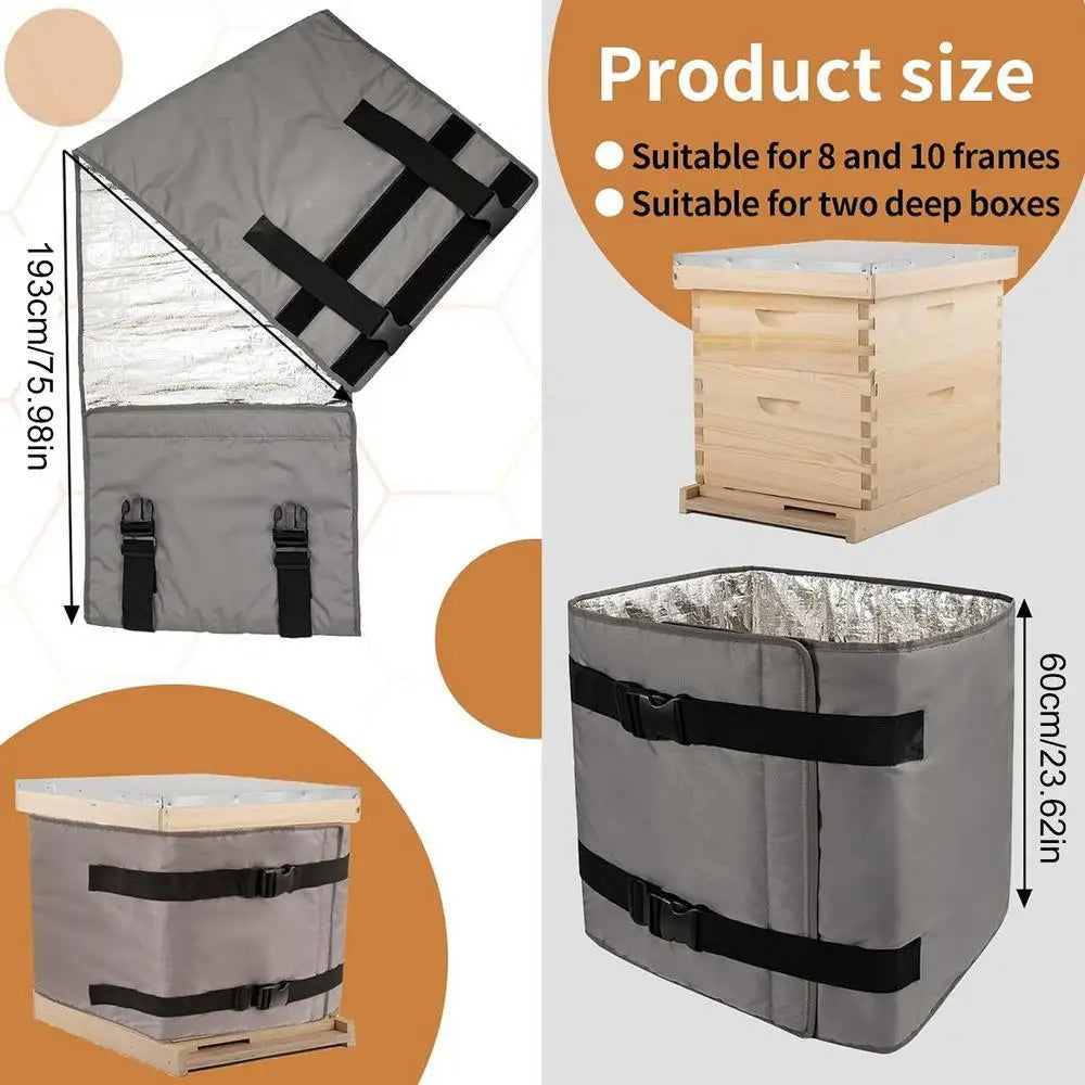 Beehive Winter Wrap 5 Layer Thickened Waterproof Adjustable Bee Hive
