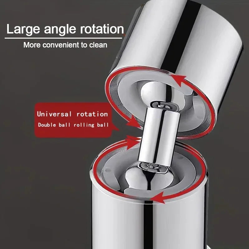 Universal Kitchen Faucet Extender 360° Swivel Aerator Plastic Splash Guard Strainer Sink Aerator Spout Kitchen Accessories Zpaxo