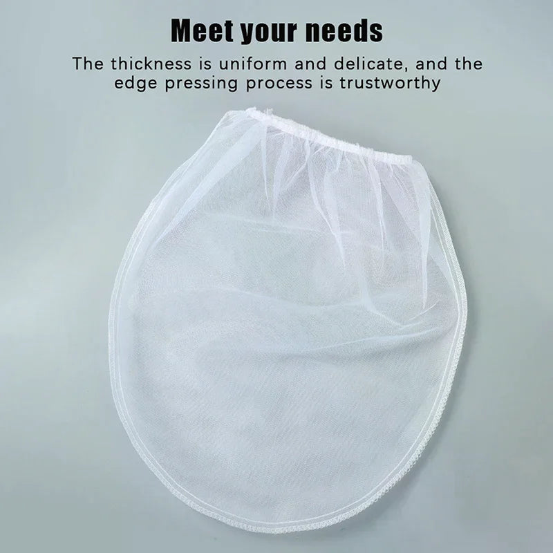 5Pcs Nylon Paint Strainer Bags Top Opening Paint Strainer Bags Paint Screen Net Home Decoration Paint Screen Net Filter Bag Zpaxo