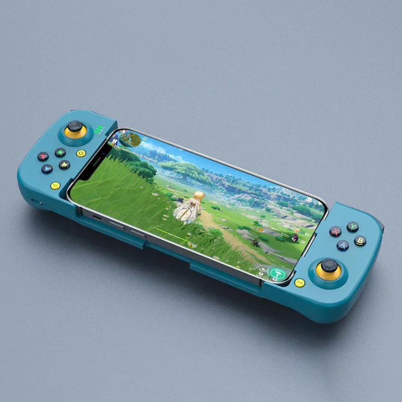 D3 Gamepad Telescopic Joystick PS4 Phone Stretching Bluetooth 5 0 Zpaxo Blue With Original Box