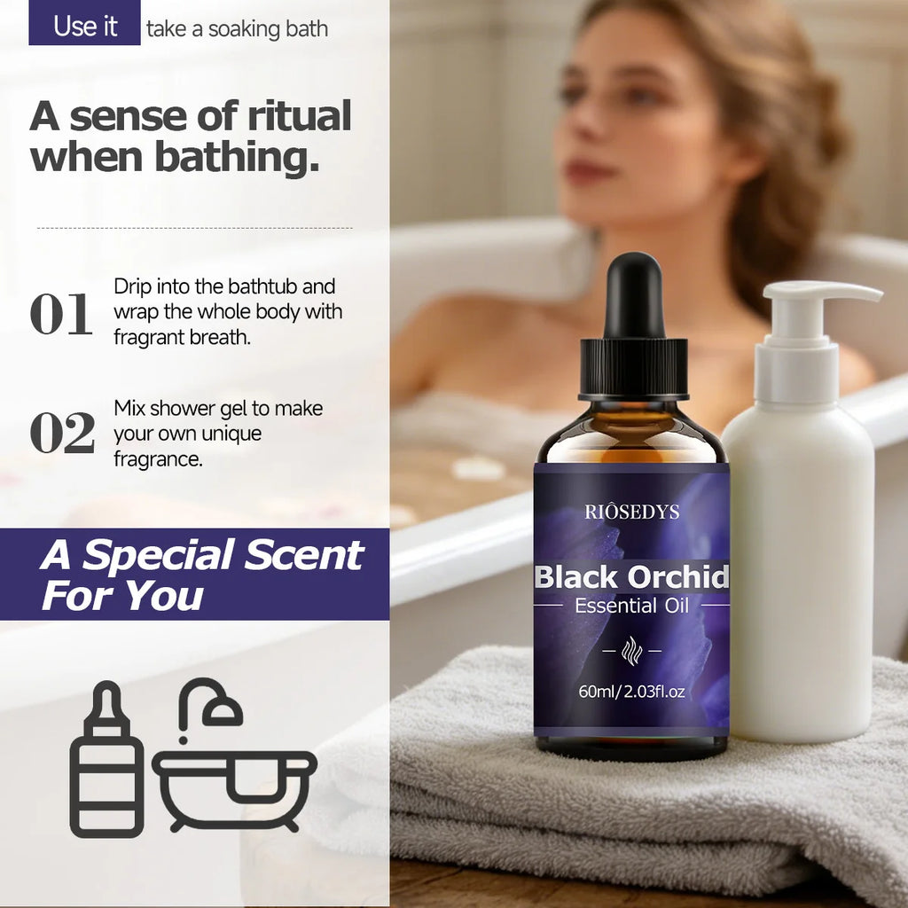 Black Orchid ESSENTIAL OIL Has Deep Nourishing Moisturizing Effects Zpaxo