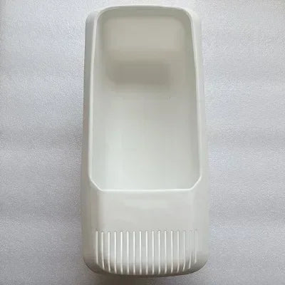 Microwave Pasta Cooker Drainage Box – Wash, Cook & Store Pasta Cooker Box Zpaxo WHITE
