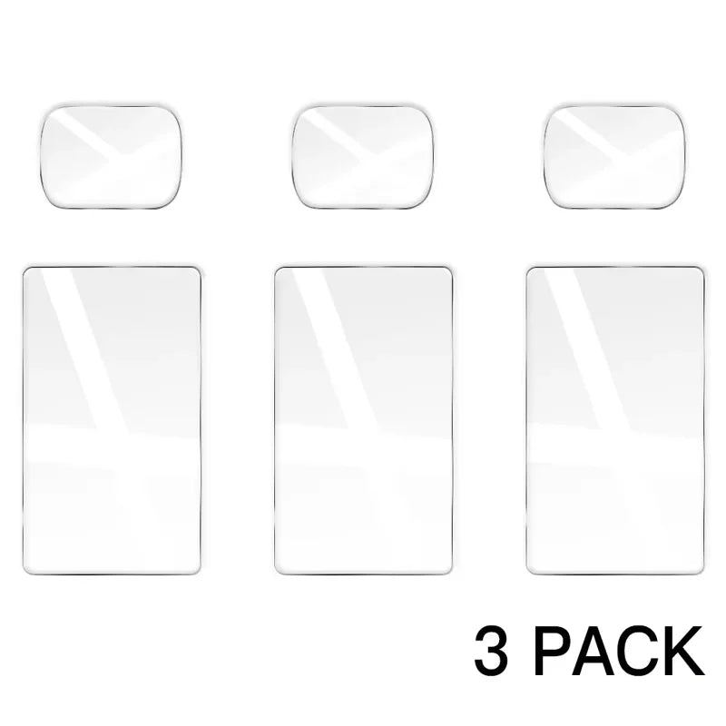 1- Tempered Glass Film DJI OSMO Pocket 3 Screen Protector 9H Hardness Zpaxo 3 set