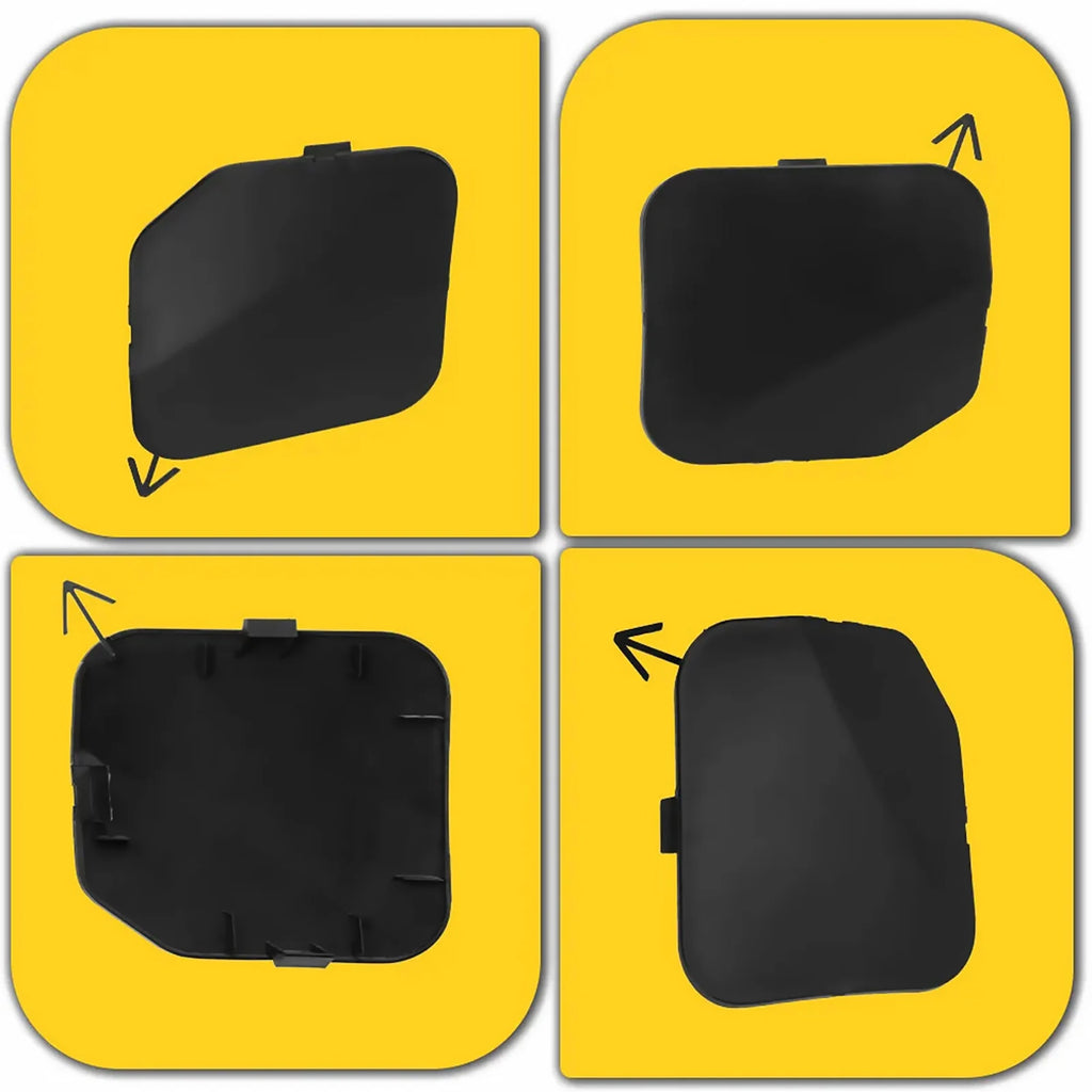 Black Plastic Front Bumper Tow Hook Eye Cover Cap 622A0-3KA0A