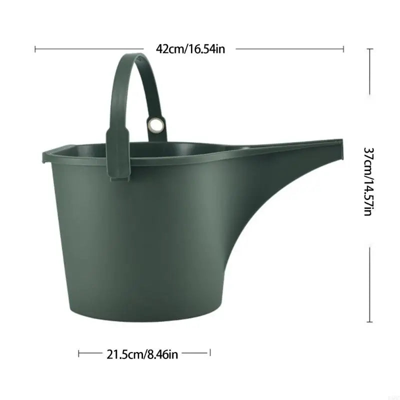 Oversized 8L Capacity Plant Watering Jugs With Reinforced Plastic Long Sprinkler Spout Zpaxo