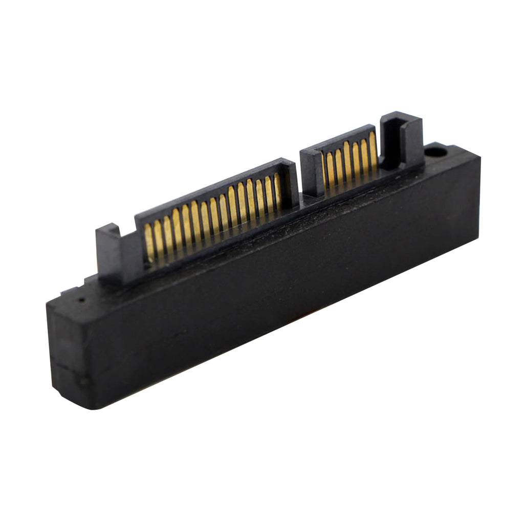 90 Degree Right Angled SATA 22Pin 7+15 Male to SATA 22Pin Female Connector Extension Convertor Adapter For Hard Disk Accessories