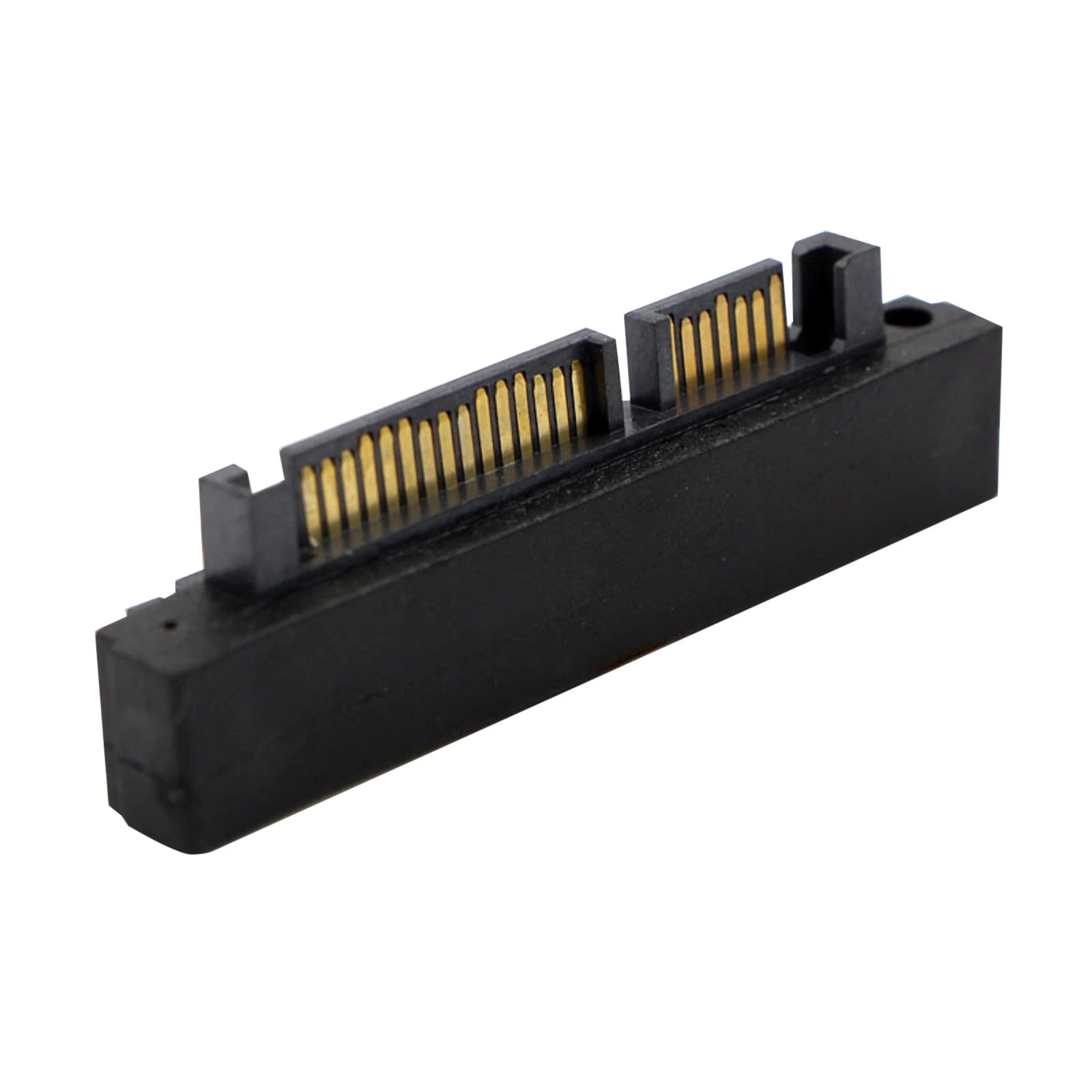90 Degree Right Angled SATA 22Pin 7+15 Male to SATA 22Pin Female Connector Extension Convertor Adapter For Hard Disk Accessories