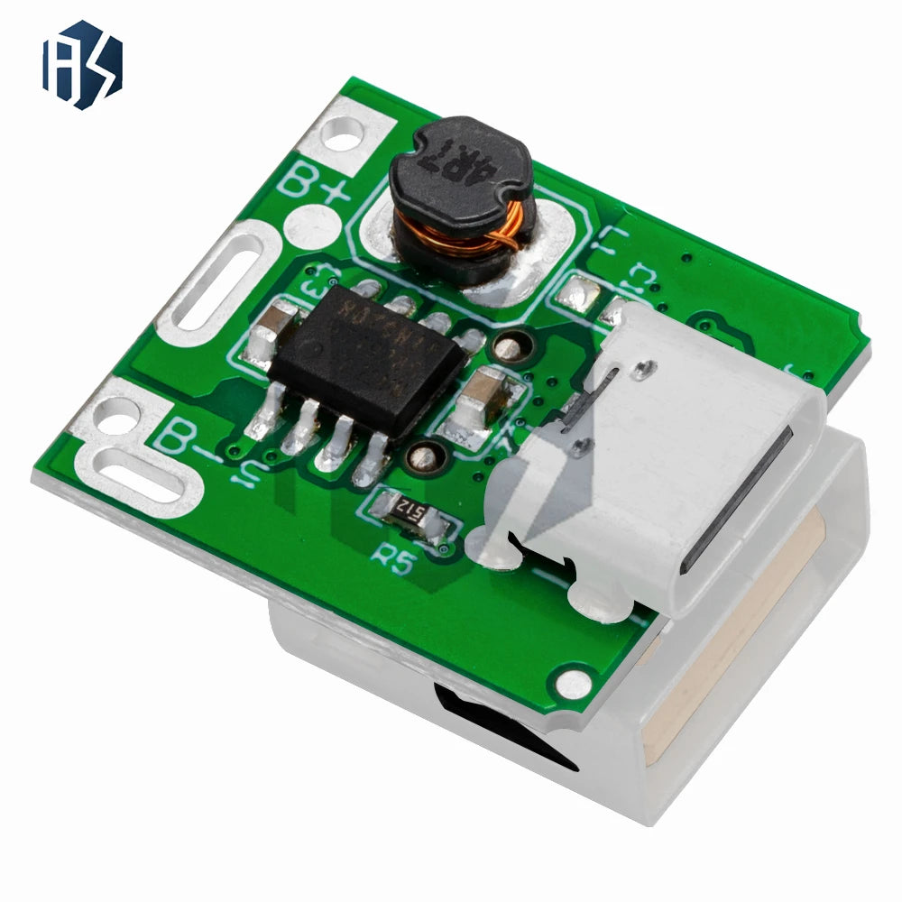 10PCS 5V Boost Module (134N3P): Lithium/LiPo Protection with LED Display – USB/Type-C Compatible for DIY Charger Projects Zpaxo