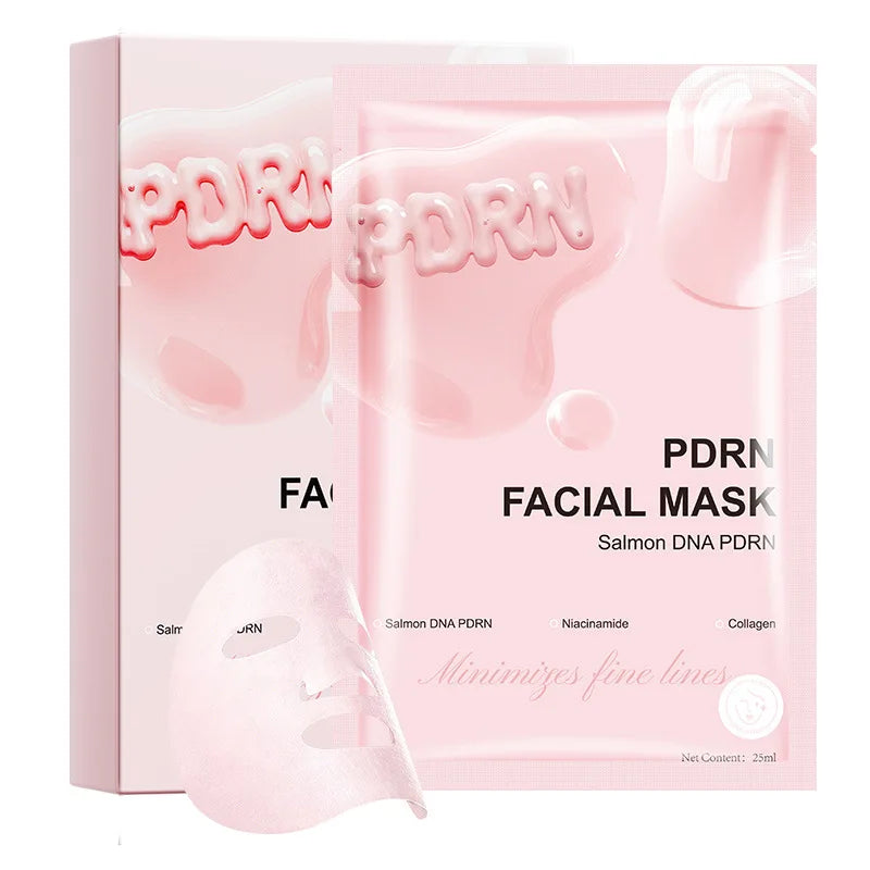 PDRN Salmon Sheet Mask – Firming, Hydrating & Anti-Aging Firming Sheet Mask Zpaxo PDRN facial mask