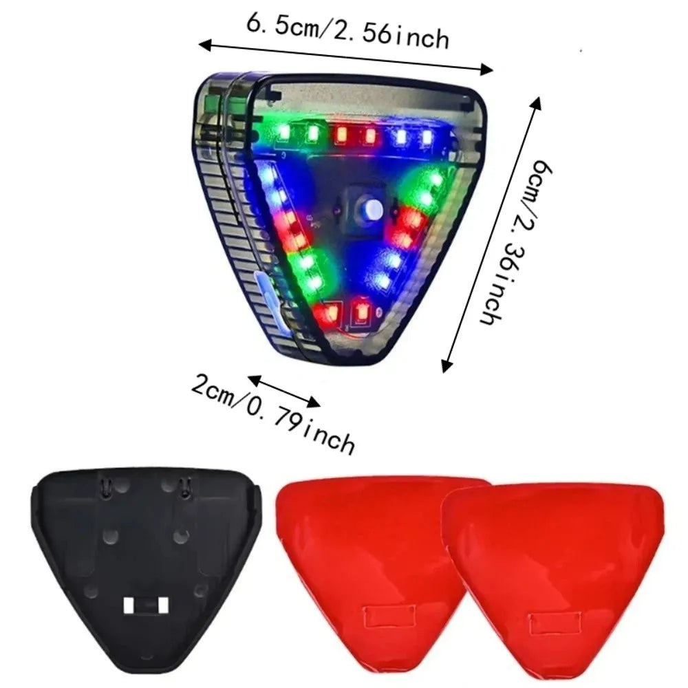 Waterproof Solar Navigation Light USB Charging Wireless Power Strobe Zpaxo