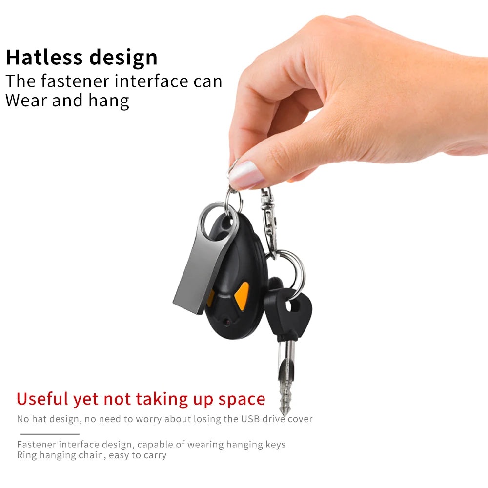Zsuit 10Pcs/lot Custom Logo Metal Pendrive 128GB USB Flash Drive 4GB 8GB 16GB Storage Stick Gifts Memory Key Waterproof U disk Zpaxo