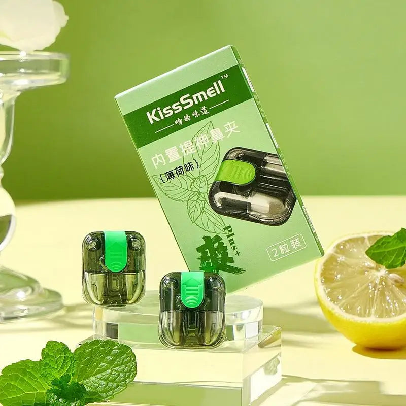 Portable Aromatherapy Nasal Inhaler Stick – 2pc Nose Clip Aromatherapy Inhaler Zpaxo