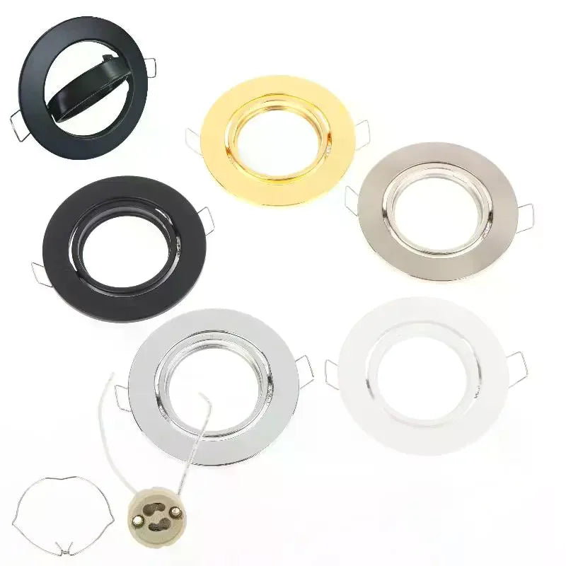 Round Fixture Downlight Led Holders Cutout Bulb Holder Recessed Spot Zpaxo