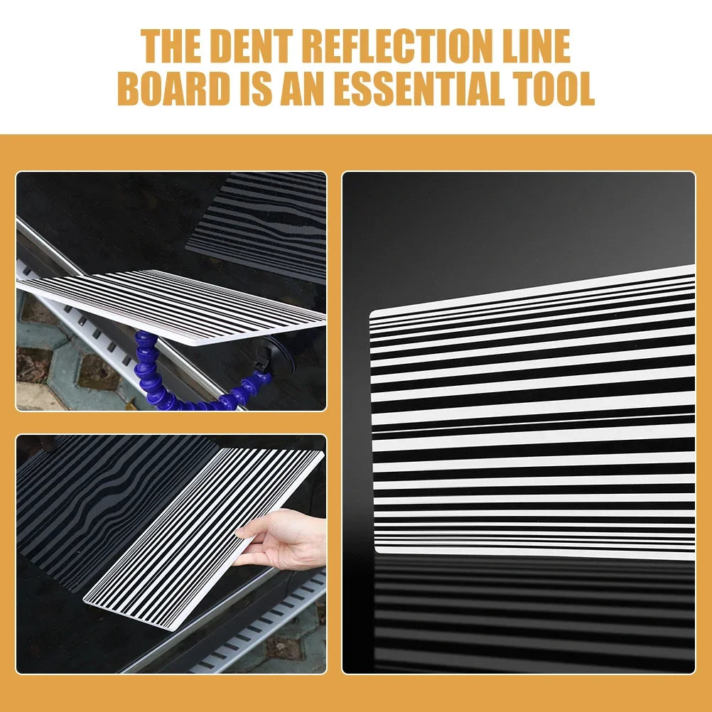 Car Dent Remover Tool Foldable Portable Reflection Line Board Zpaxo