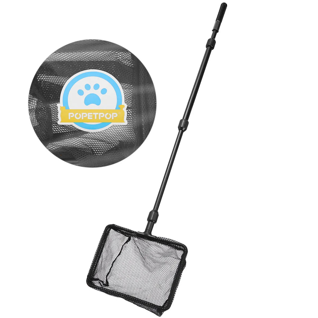 Telescopic Fishing Net Landing Supple Non-absorbent Nylon Mesh