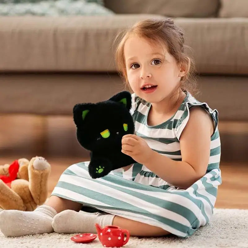 Cat Stuffed Animal Toys Dolls Stuffed Cat Dolls Interactive Soft Skin Friendly Pillow Decor For Bedroom Dining Room Table Living Zpaxo
