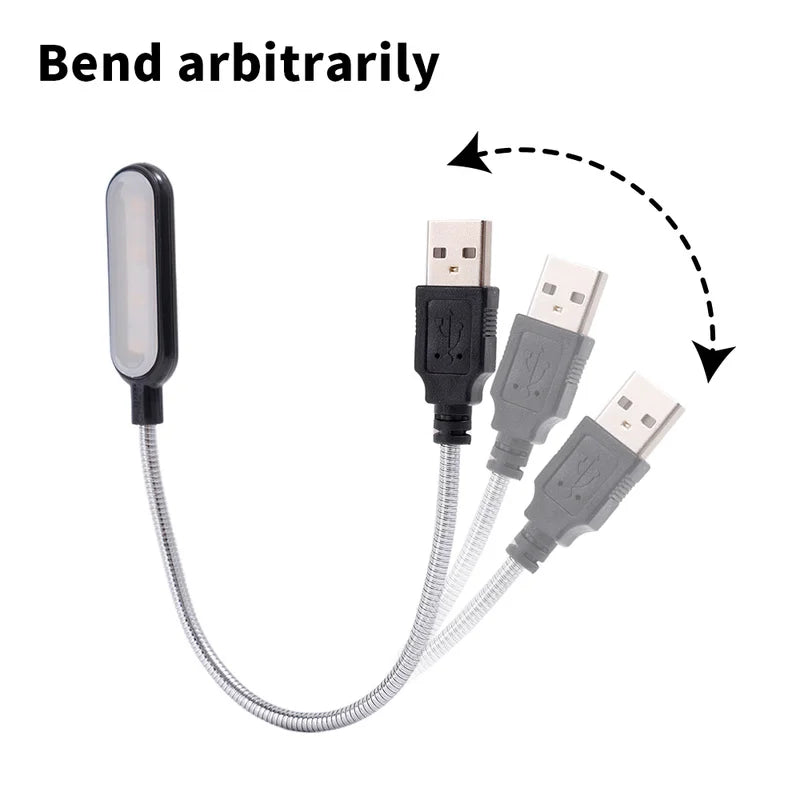 POCKETMAN USB Book Light – Flexible LED Reading Light for Laptop