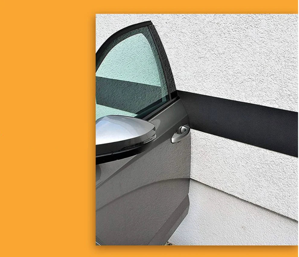 Garage Anti-collision Wall Sticker Door Strip PE Embossed Parking Lot