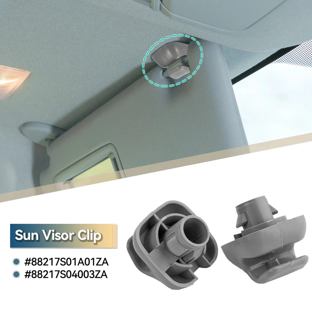 Sun Visor Shade Holder Clip Retainer Gray 88217S04003ZA Honda Accord