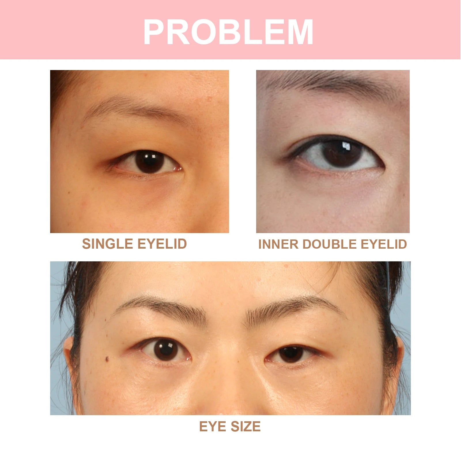 Eelhoe Double Eyelid Styling Cream – Invisible Eye Lift Glue Eyelid Styling Cream Zpaxo