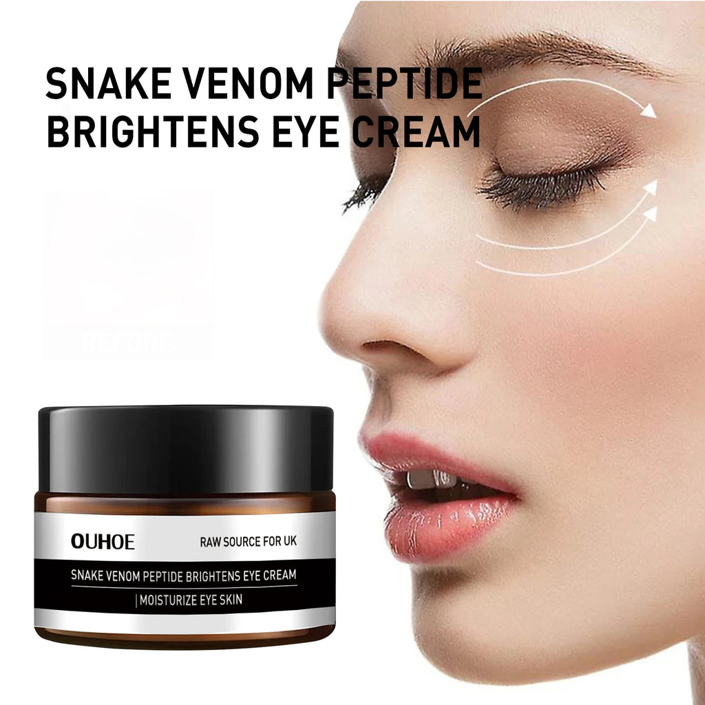 Snake Venom Peptide Eye Cream Anti Wrinkle Whitening Moisturizing Dark Circles Removal Fade Eye Bag Puffiness Lift Firm Eye Care Zpaxo