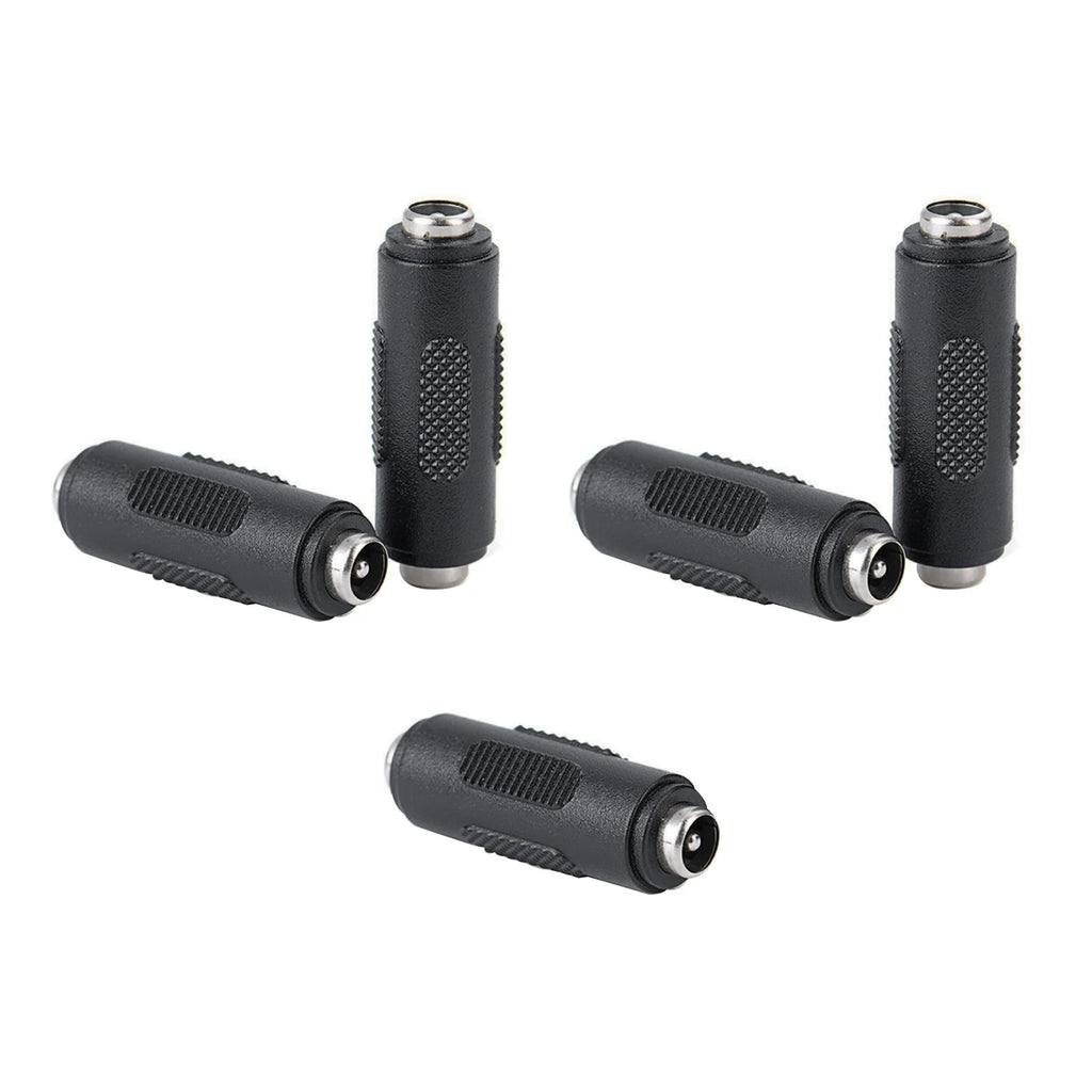 5 5mmx2 DC Coupler Female Power Connector F Adapter Jack Socket Plug
