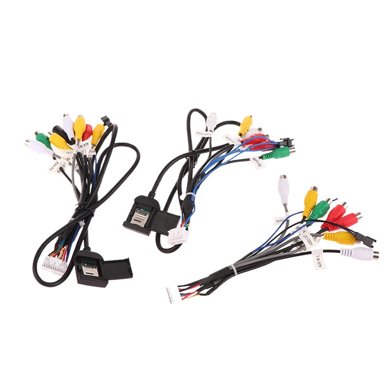 20 Pin RCA Audio Cable Subwoofer Output CVBS Video Aux Amp Control