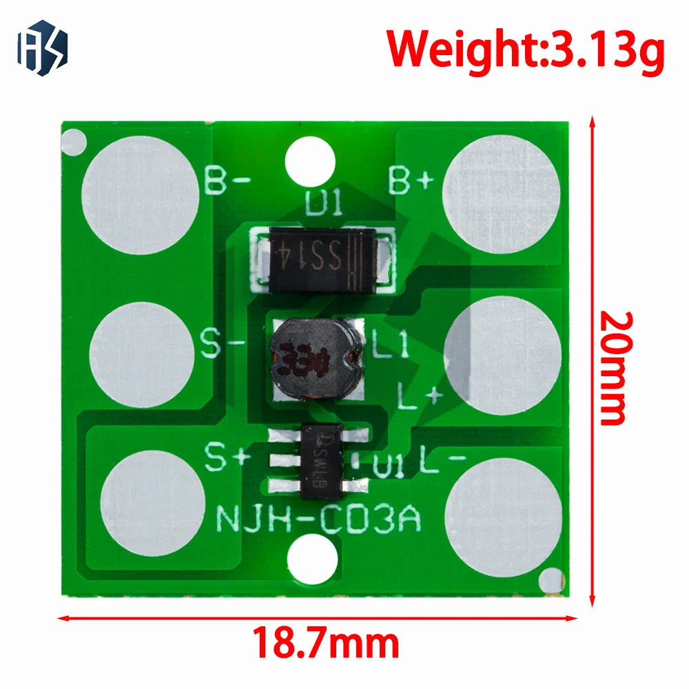 1 2V Solar Lawn Light Controller Board Ni-MH Battery Road Lamp Zpaxo