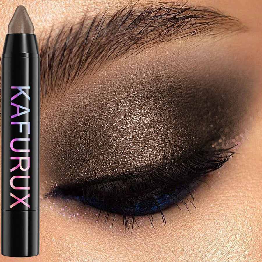 Brown Pearl Eyeshadow Stick Pen Waterproof Long Lasting Eye Shadow
