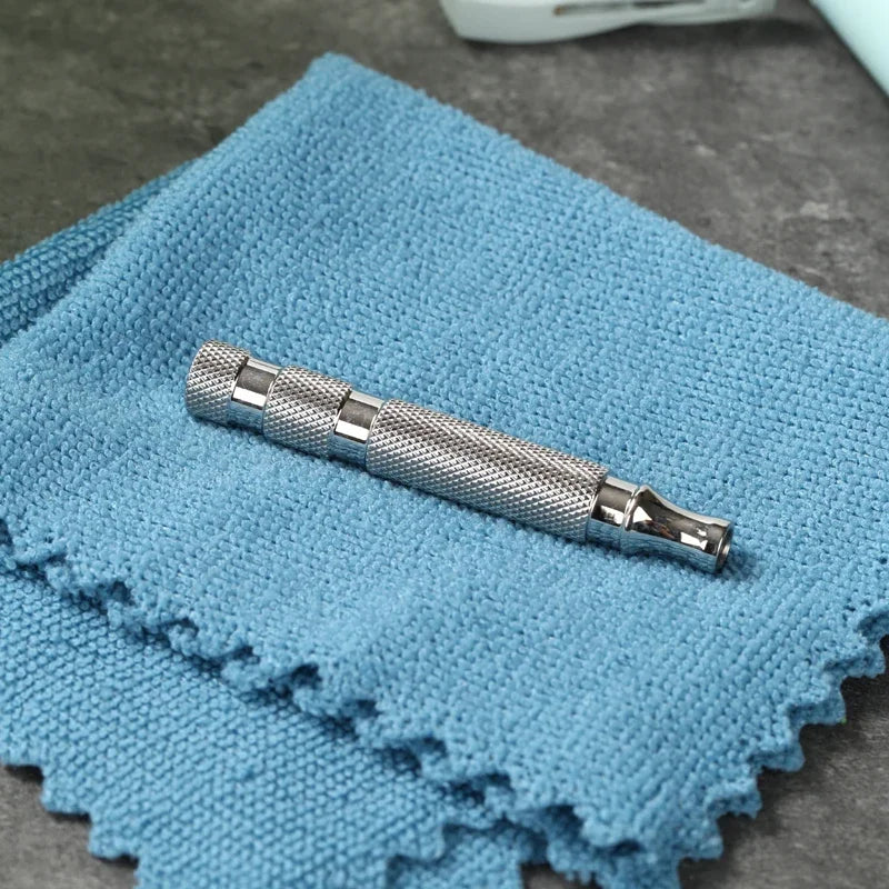 2026 YAQI Razor Handle Yaqi Polished 303 Stainless Steel Men Safety Razor Handle Zpaxo