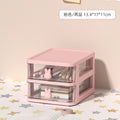 Clear Stacking Drawer Organizer Multi-tier PP Storage Box Office