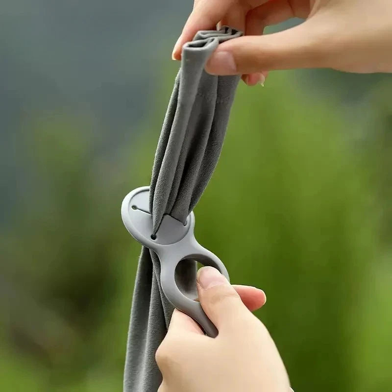 Sports Kettle Buckle Outdoor Carabiner Water Bottle Holder Towel Hook