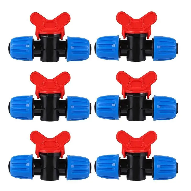 1 2-inch Drip Irrigation Tubing Switch Valve Stop Accessories Reusable Zpaxo