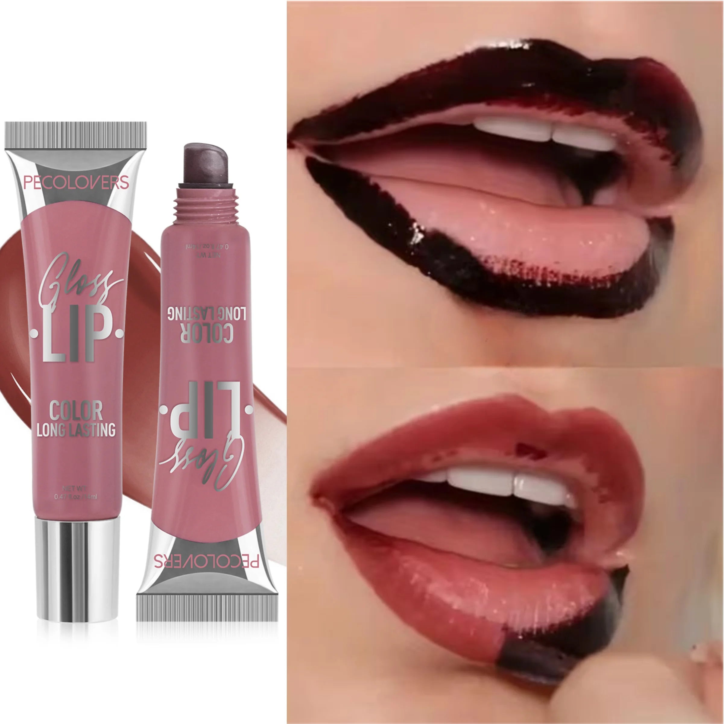 Tear Off Lipstick Lip Glaze Mouth Red Film Semi Permanent