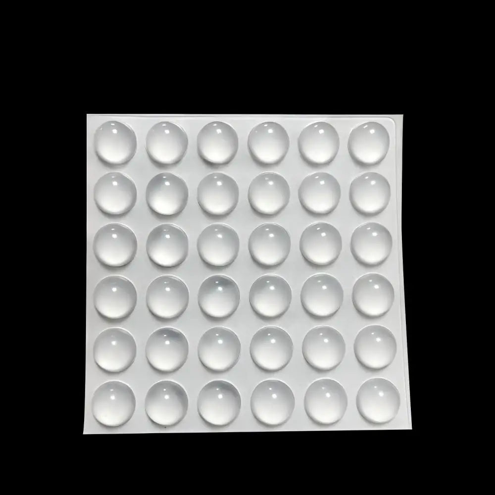 100Pcs Self Adhesive Door Stopper Rubber Damper Buffer Cabinet Bumpers Silicone Furniture Pads Cushion Protective Pads Zpaxo