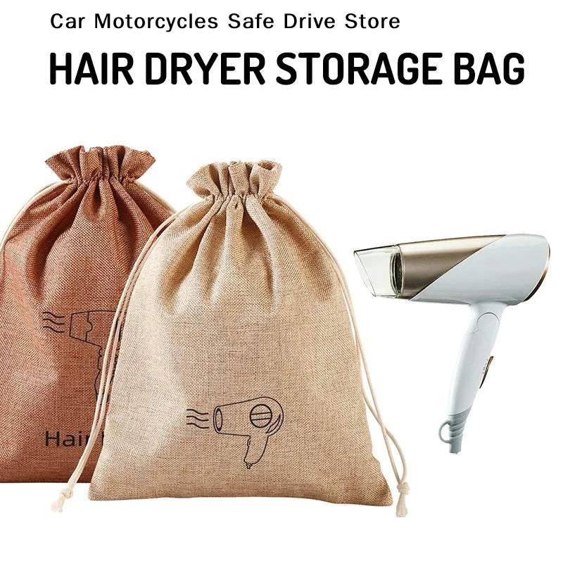 CMHair Dryer Storage Bag Drawstring Travel All Hair Tools Perfect