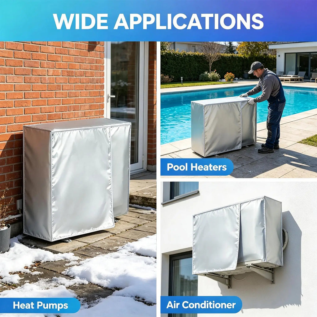 AC Cover Outdoor Waterproof Dustproof Sunproof Universal Ventilated