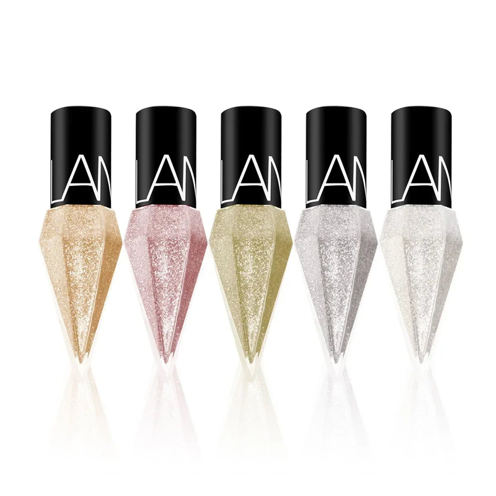 Shiny Eye Liners Pigment Silver Rose Gold Liquid Glitter Eyeshadow