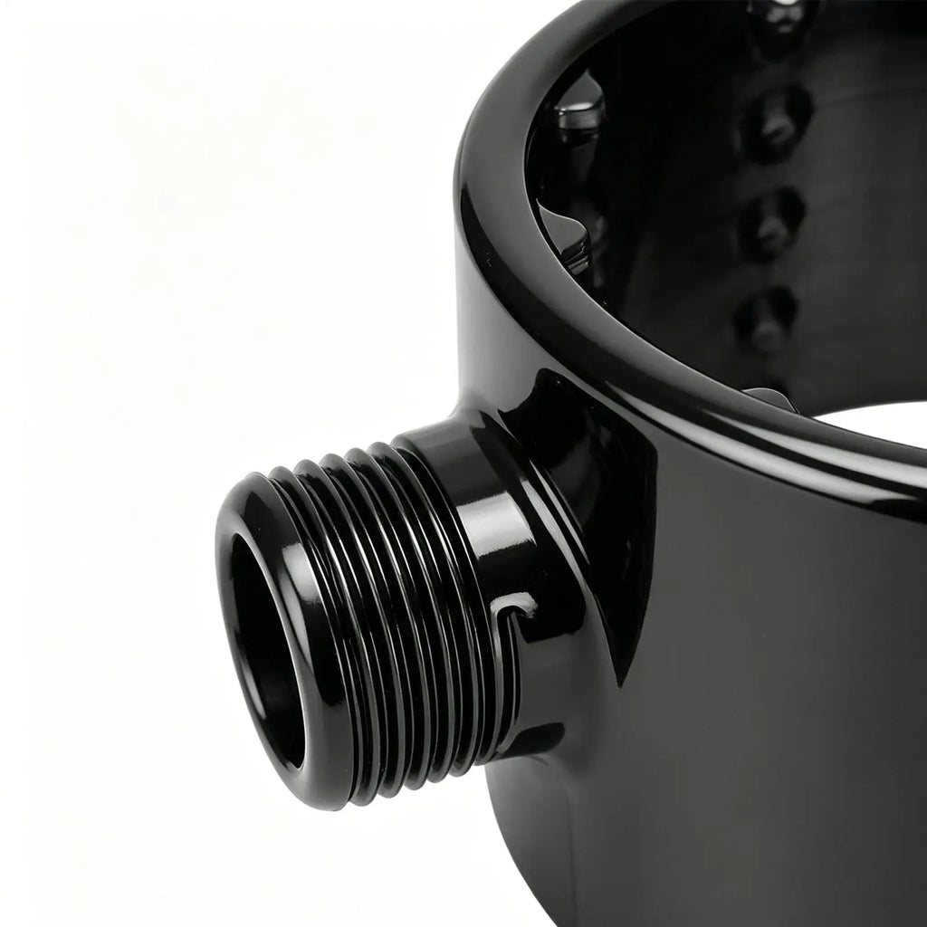 Shower Head Powerful Supercharging Hydromassage 360-Degree Ring Water