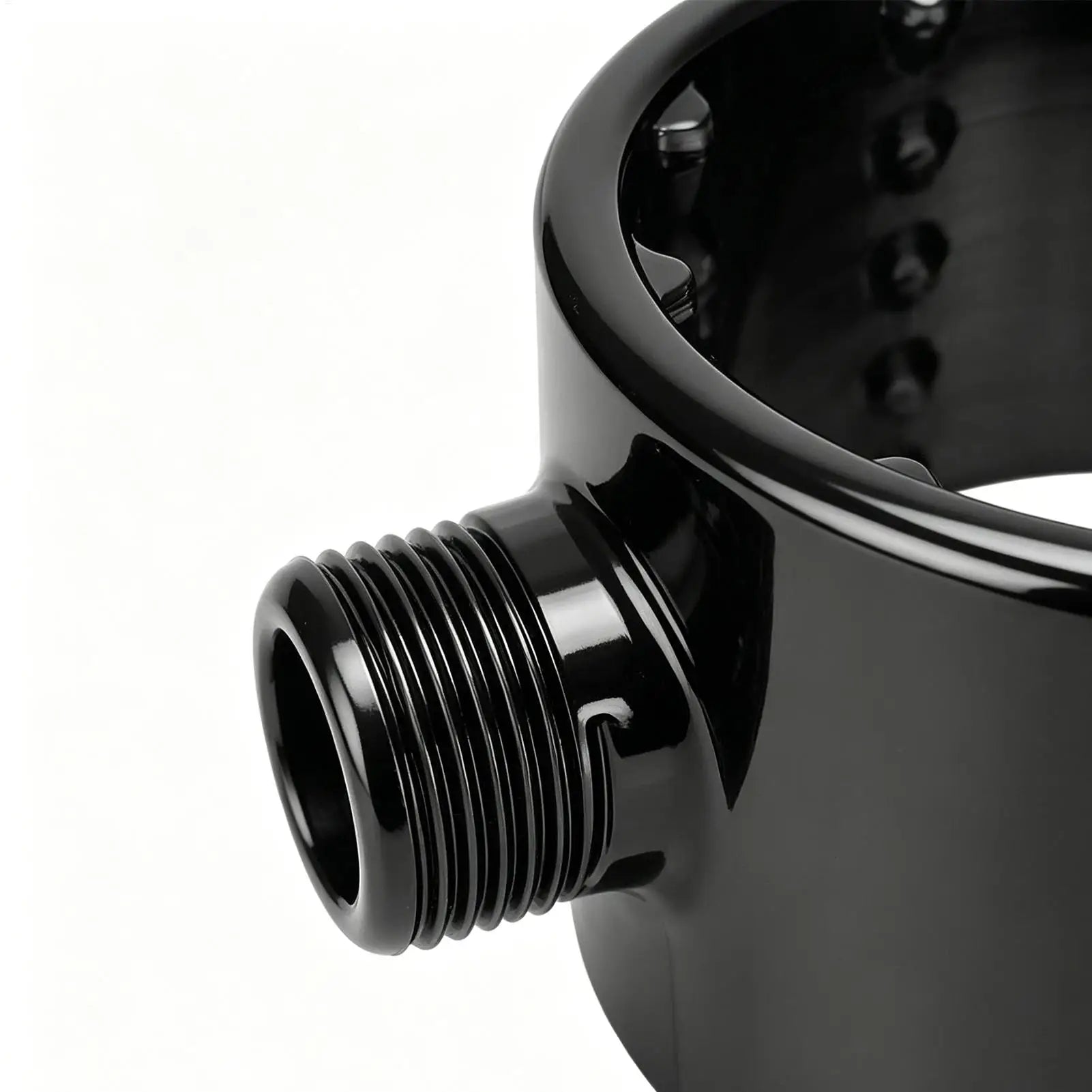 Shower Head Powerful Supercharging Hydromassage 360-Degree Ring Water