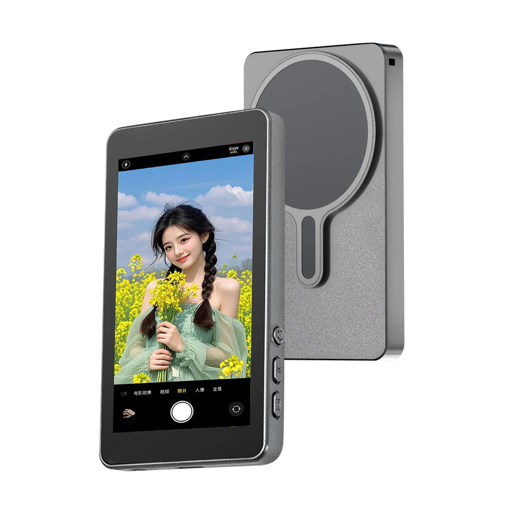Magnetic Phone Vlog Selfie Monitor Screen Wireless Live Stream