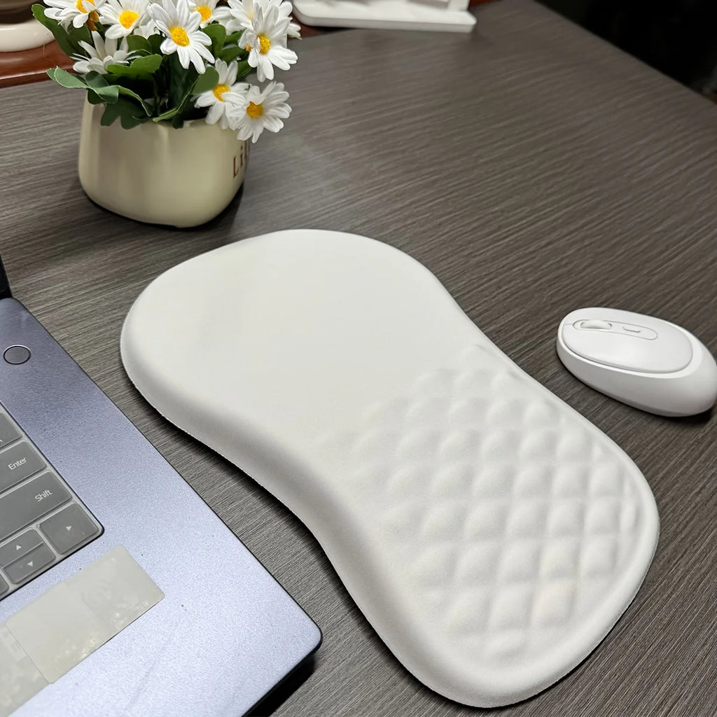 Ergonomic Mouse Pad Large Wrist Support Anti-slip Rubber Base Durable Zpaxo