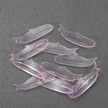 Fish Shaped Silicone Eyelash Perm Pads 3D Curler Accessories Zpaxo Pink