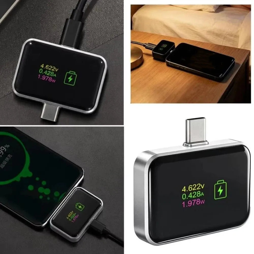 Auto Disconnect Stop Charging Adapter Power Off Type-c Smart Cut-off Zpaxo