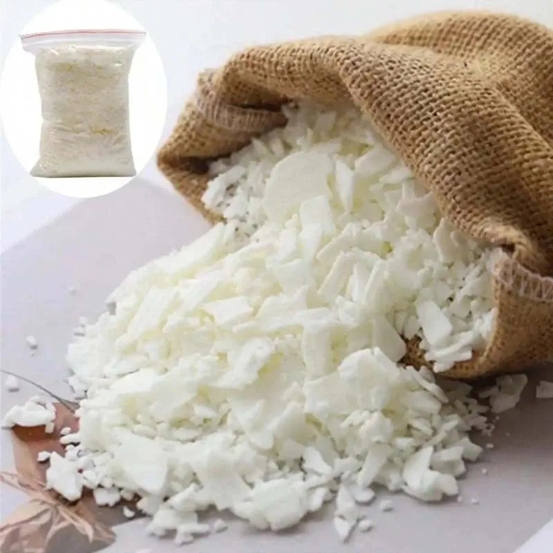 200/500/1000g Natural Soy Wax Flake For DIY Handmade Candles Crafts Additive-Free Scented Candle Raw Material Making Kit Zpaxo