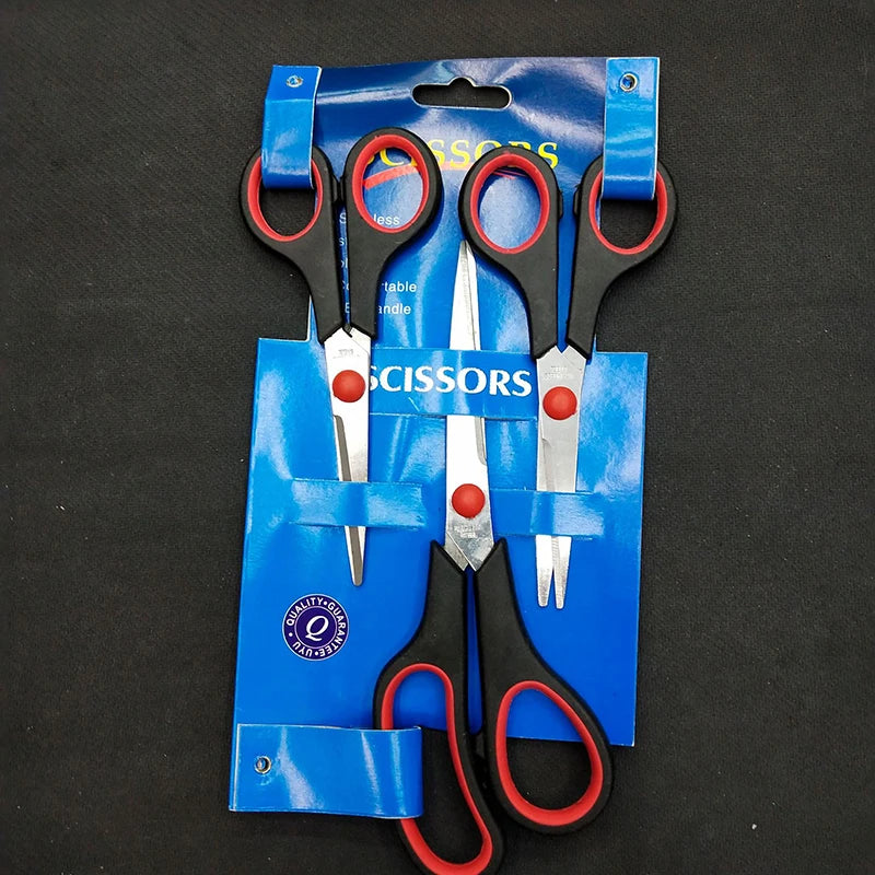 3pcs Stainless Steel Sewing Tailor Household Office Stationery Scissors For Cutting Fabric Cutter Thread Needlework Embroidery Zpaxo