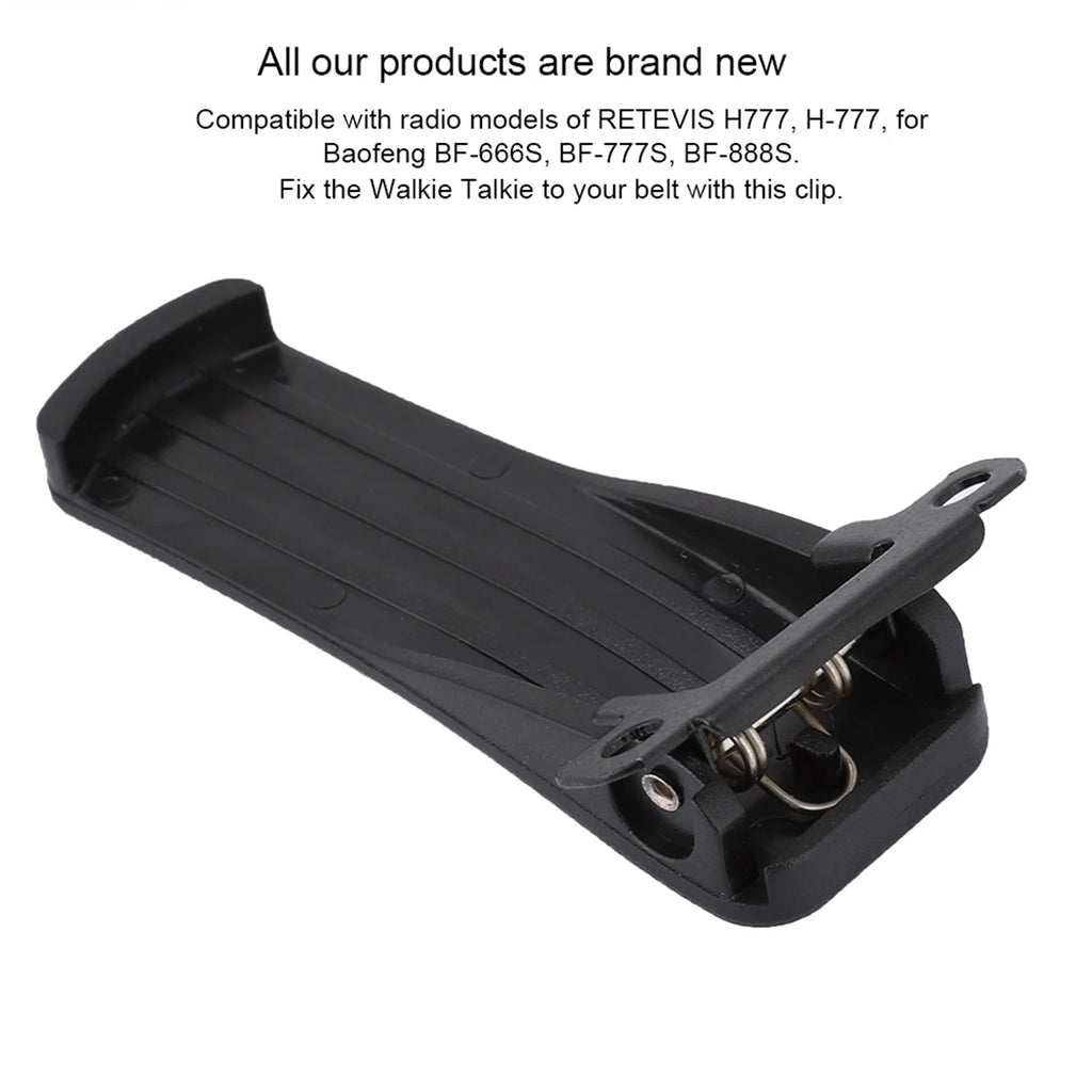 H777 Belt Clip Baofeng BF-888S BF-666S BF-777S Retevis H-777 Walkie
